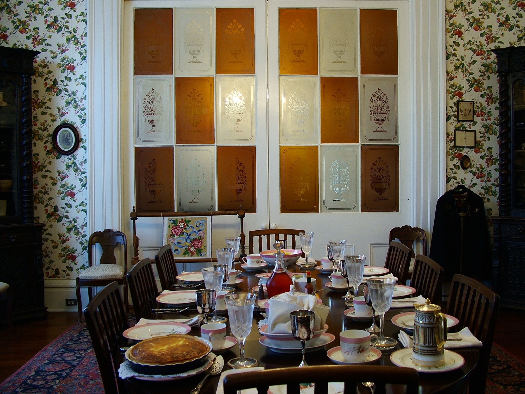 Natchez, MS bed and breakfast, Dining Room at the Stone House